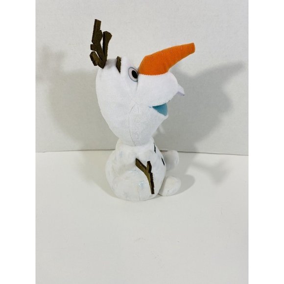 Disney Frozen 2 Olaf Snowman Plush Toy Glitter Snowflakes 9” Winter Stuffed Toy - Picture 5 of 6